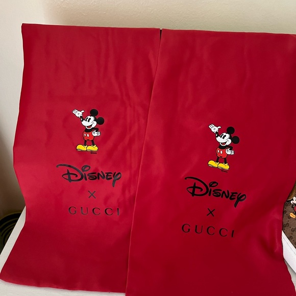 NIB Gucci Men’s Mickey Mouse GG Supreme Slip On Loafer Shoe Size 9G US 9.5. - Picture 11 of 14